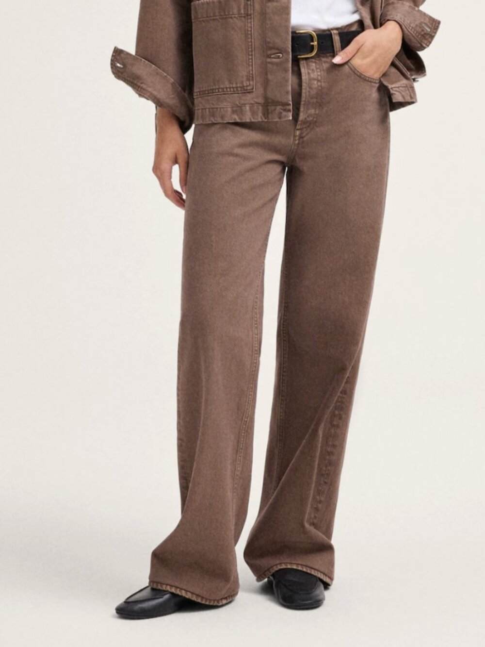 Madewell Low Slung Baggy Jeans - Short Length